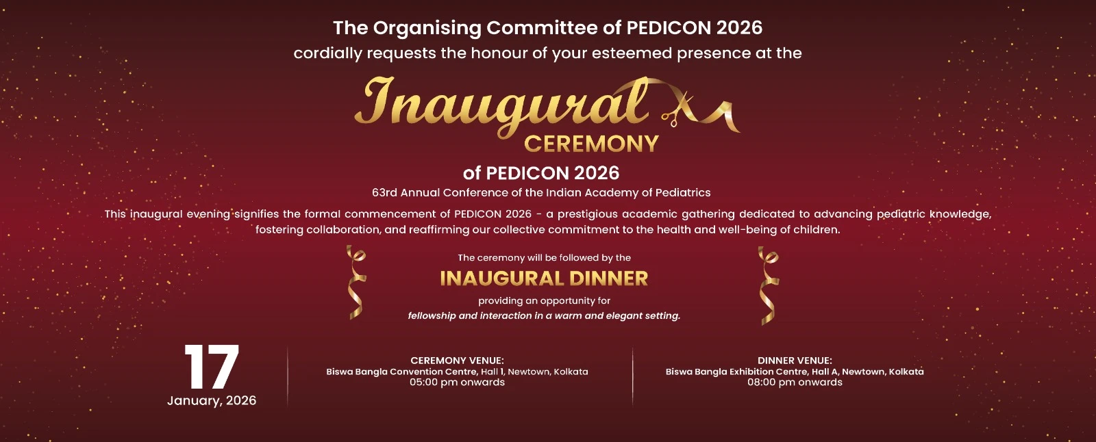 PEDICON 2026 Inaugural Evening